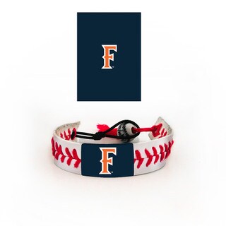 Fullerton Baseball Seam Bracelet